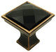 MultiFaceted Black Onyx Oil Rubbed Bronze Madison Classic Knob