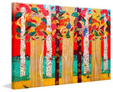 "Auburn Forest" Painting Print on Canvas by Lisa Mee