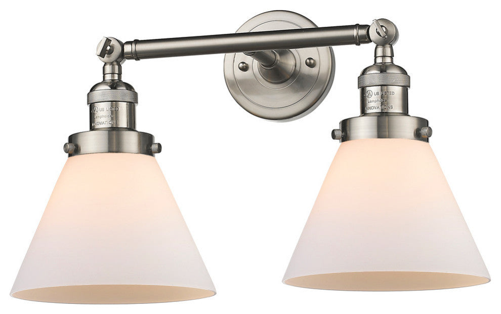Innovations Lighting 208-Sn-G41-Led 2 Light Dimmable Led Bathroom Fixture