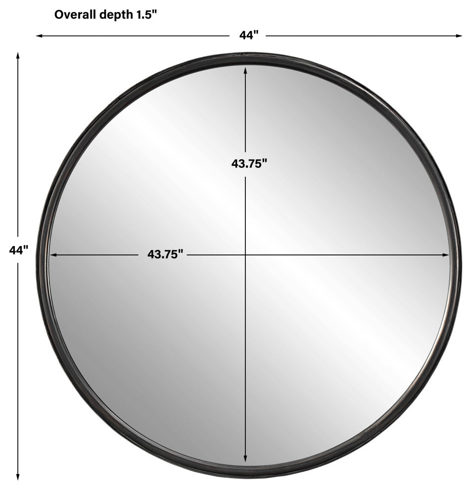 Uttermost Dawsyn Round Mirror