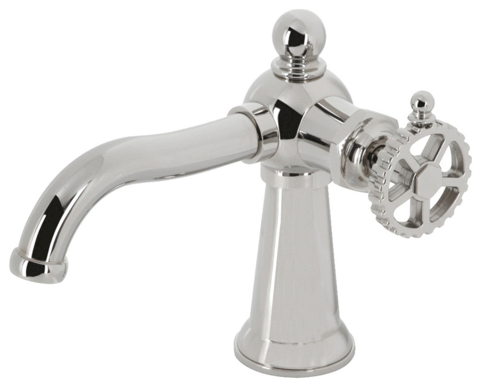 Kingston Brass KS3546CG Single-Handle Bathroom Faucet, Push Pop-Up