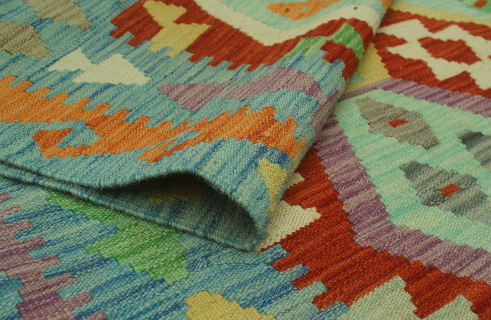 Sangat Kilim Ndale Rust Rug