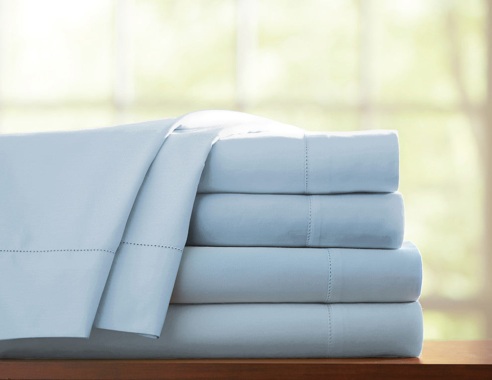 Pointehaven 800TC Sheet Set, Blue, King