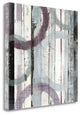 "Plum Zephyr I" By Mike Schick,Ready to Hang Giclee Print on Gallery Wrap Canvas
