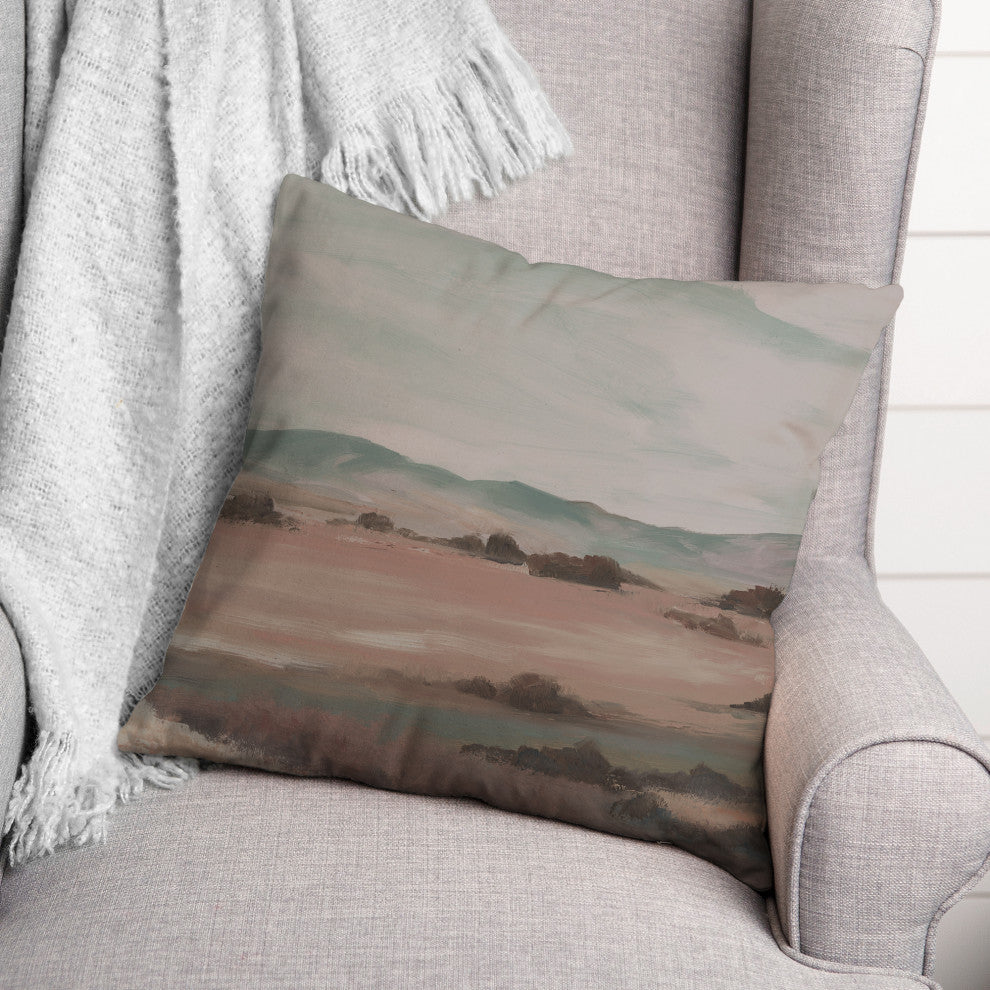 Grass Plains 1 16"x16" Spun Poly Pillow