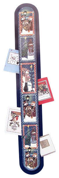 Snowman Wall Hanging Christmas Card Holders, Club Pack of 144