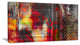 "Red Decorative Design" Canvas Print, 40"x20"