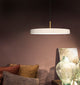Asteria Flat-Panel LED Pendant Light, Pearl