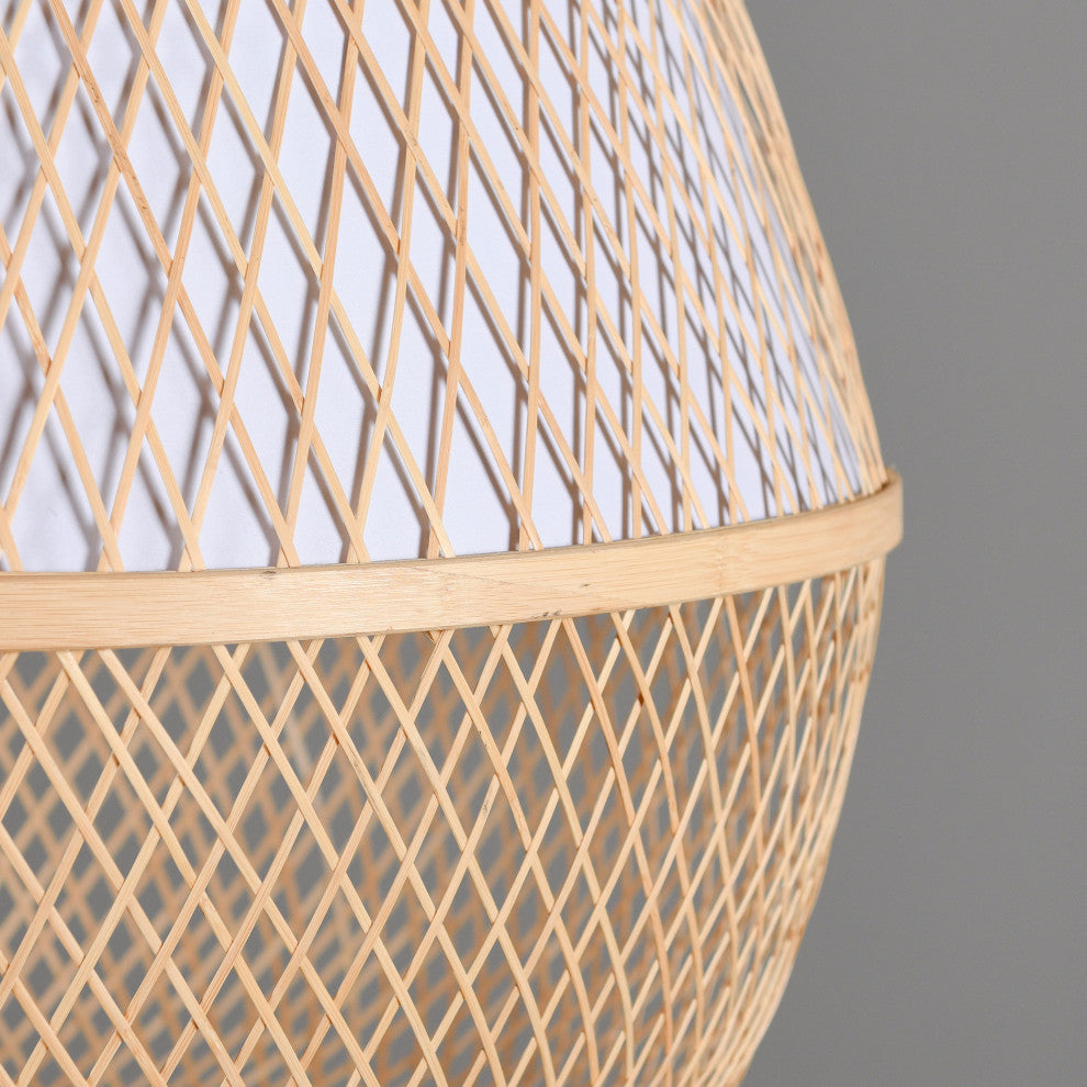 Antonia 1-Light Single Glass Pendant by Kosas Home