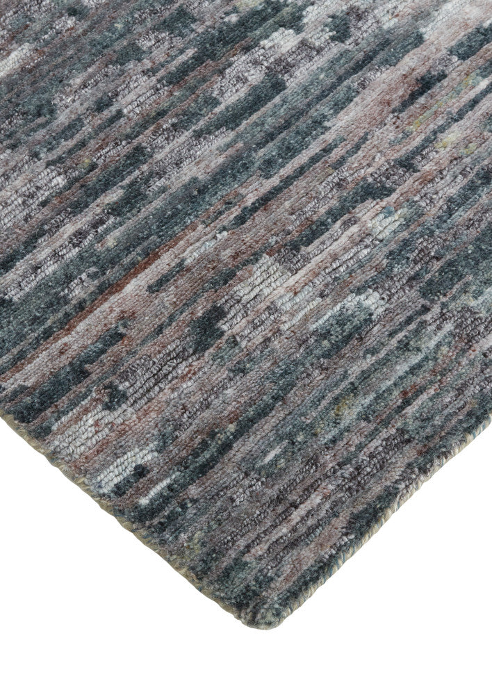 Weave & Wander Clarkson Rug, Lilac/Blue/Gray, 2ft x 3ft Rug