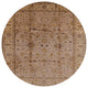 Ahgly Company Indoor Round Mid-Century Modern Area Rugs, 7' Round