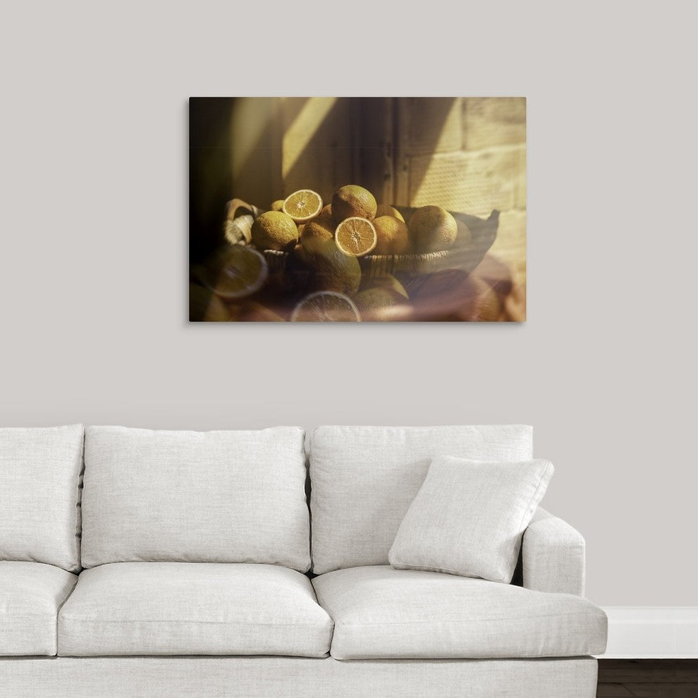"Moroccan Harvest" Wrapped Canvas Art Print, 36"x24"x1.5"
