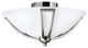 Hinkley Bolla Two Light Flush Mount 4660BN