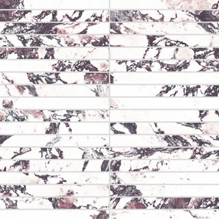 Touche Brick Stacked Rubis Porcelain Floor/Wall Tile