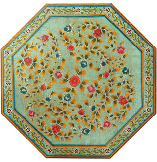 Colorful Hexagonal Artisan Coffee Table