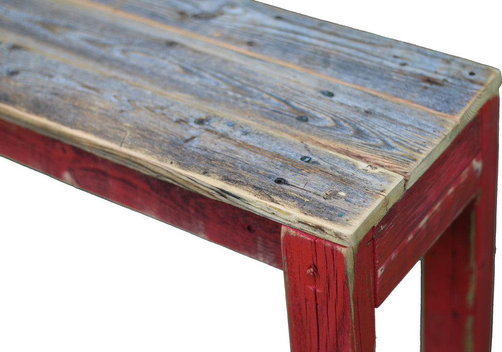 36" Combo Console, Red