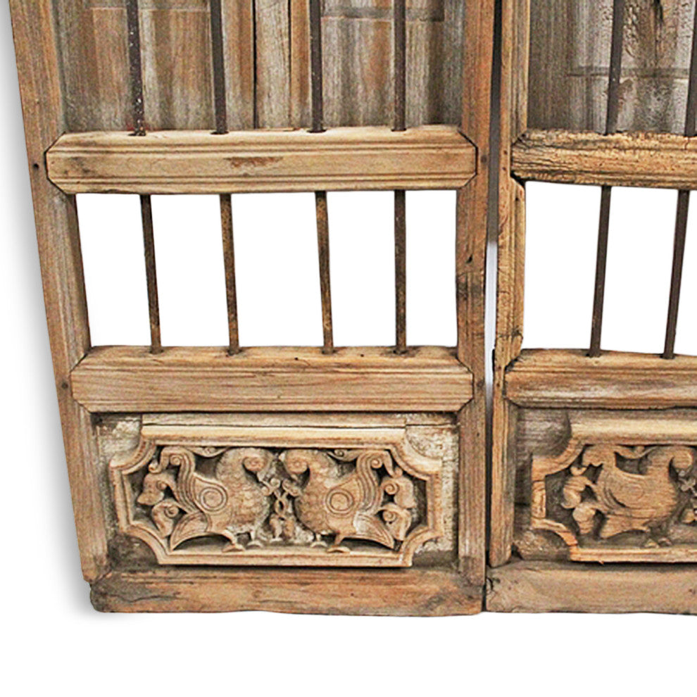 Consigned Architectural Indian Window Facade