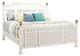Tommy Bahama Ivory Key Prichards Queen Panel Bed