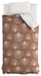 Deny Designs Emmie K Wabi Sabi Hygge Clay Comforter, Twin