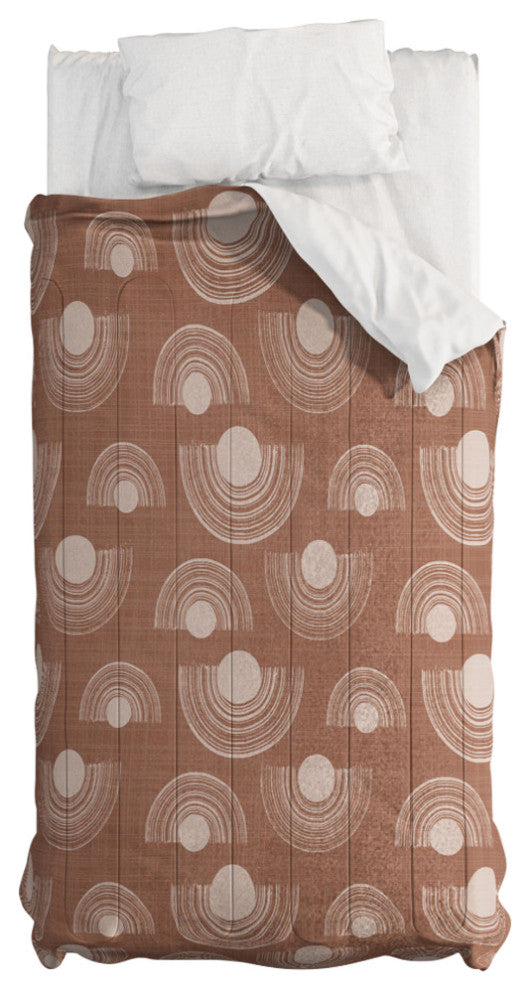 Deny Designs Emmie K Wabi Sabi Hygge Clay Comforter, Twin