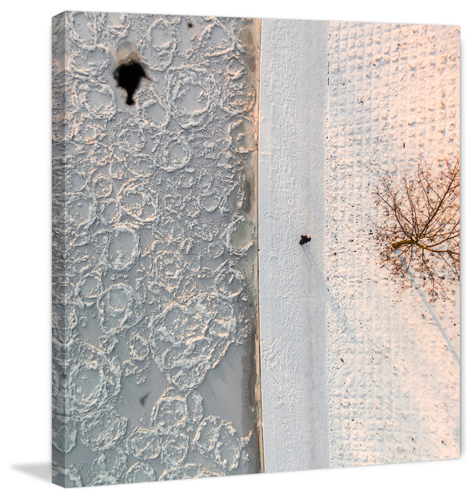 "Splotchy Land" Print on Canvas by Karolis Janulis