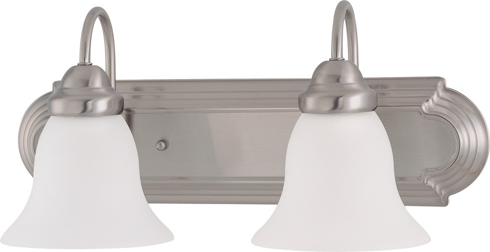 Nuvo Ballerina 2 Light GU24 CFL Vanity Wall Fixture
