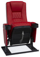 Seatcraft Madrigal Movie Theater Seating, Red, Row of 4