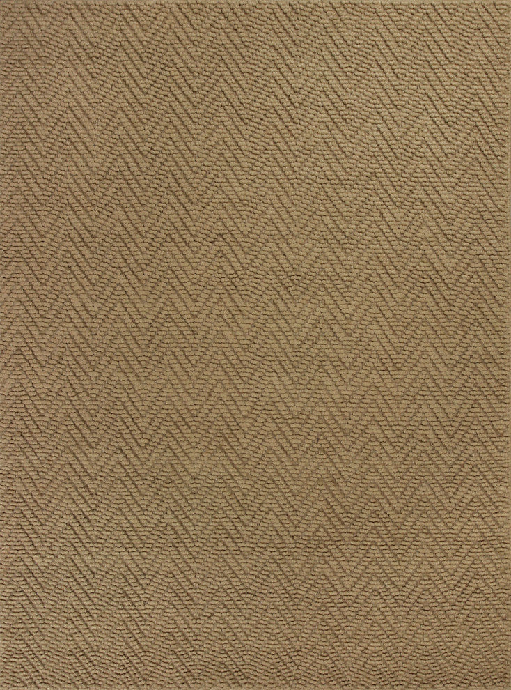 Porto 1221 Natural Herringbone Rug, 27"x45", 27"x45"