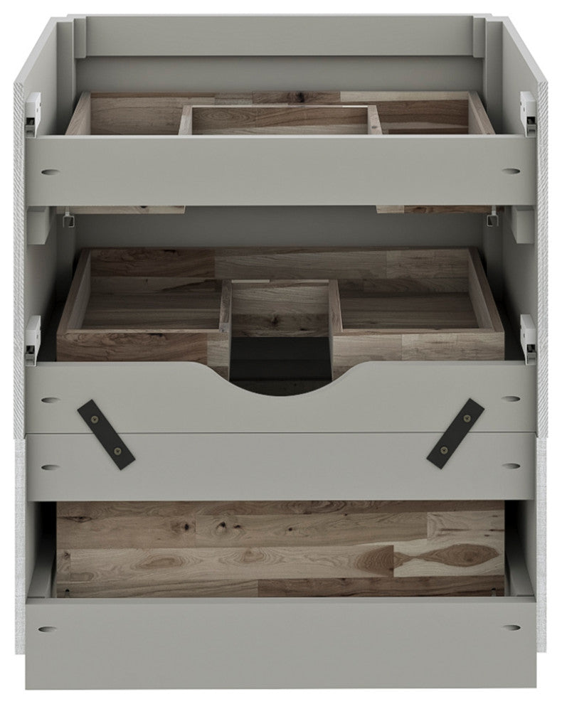 Fresca Formosa Floor Standing Bathroom Vanity, Sage Gray, 70", Cabinet Only