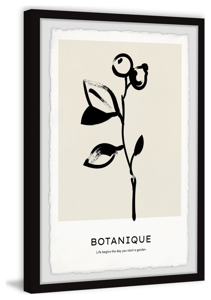 "Start a Garden" Framed Painting Print, 8x12