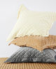 Velvet Diamond Quilt, Full/Queen, Gray, 1 Piece