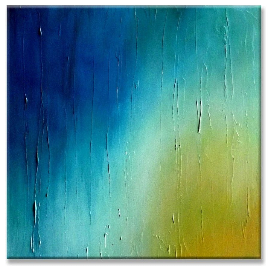 Ready2HangArt 'Sunrise' Canvas Wall Decor, 16"x16"