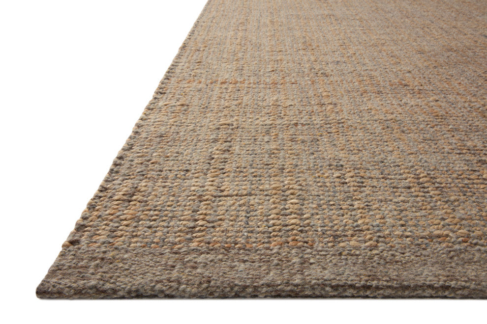 Jean Stoffer x Loloi Cornwall Mocha / Natural 3'-6" x 5'-6" Accent Rug
