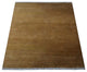 HAND KNOTTED JUTE ECO-FRIENDLY SOLID AREA RUGS, Gold, Solid, Outdoor Indoor, [Rectangle] 6'x9'