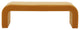 Safavieh Couture Caralynn Boucle Bench, Butterscotch