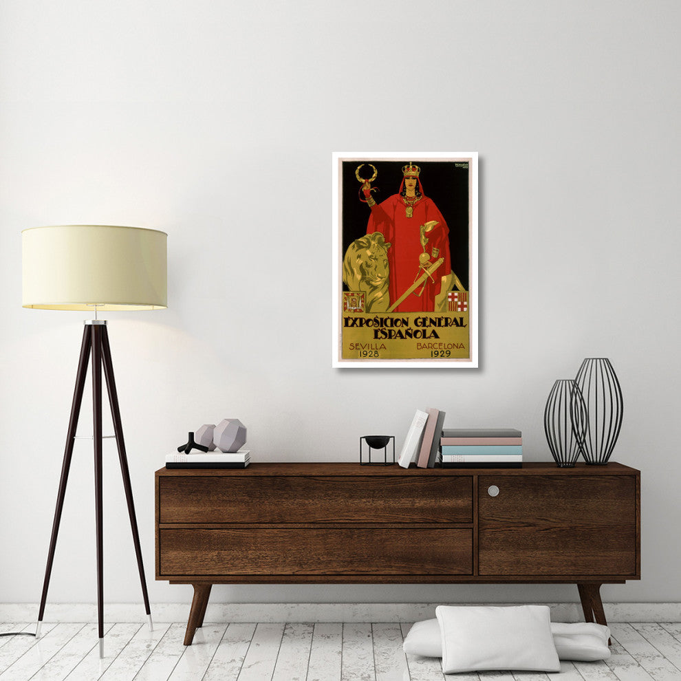 "Exposicion General Epaï¿½ola" Print by Francisco Hohenleiter De Castro, 26"x38"