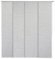 Adjustable Sliding Panel Track Blind 45.8"-86" W x 96" L, Classic, Mica