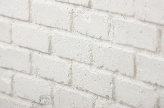 26"x48" Faux Brick Panels, White
