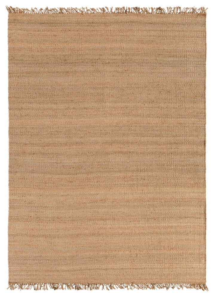 Surya Jute JUTE NATURAL Natural Fiber Area Rug, Wheat, 12' x 15' Rectangle