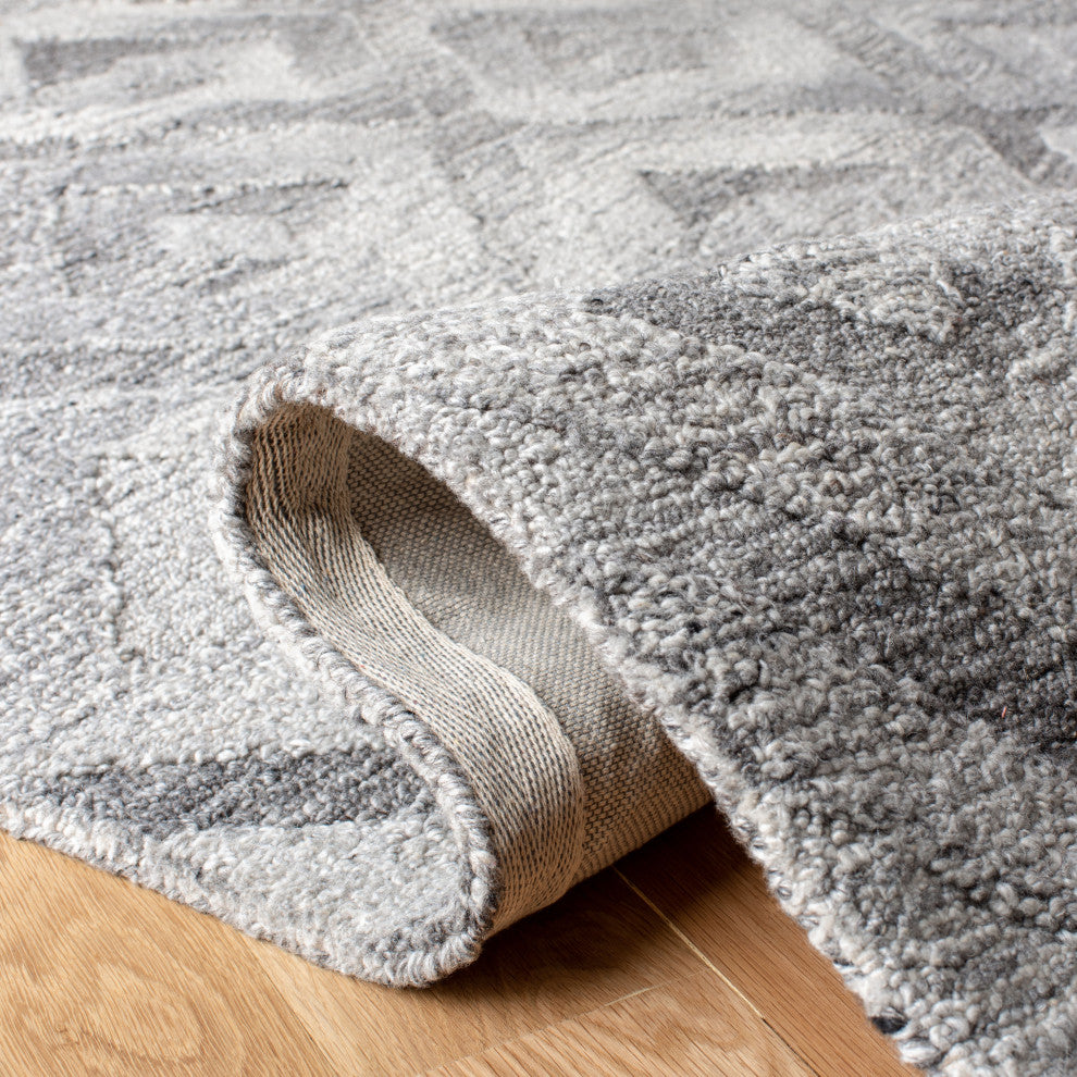 Safavieh Couture Abstract Collection, ABT635 Rug, Grey, 8'x10'