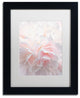 Cora Niele ''Pink Peony Petals IV'' Matted Framed Art