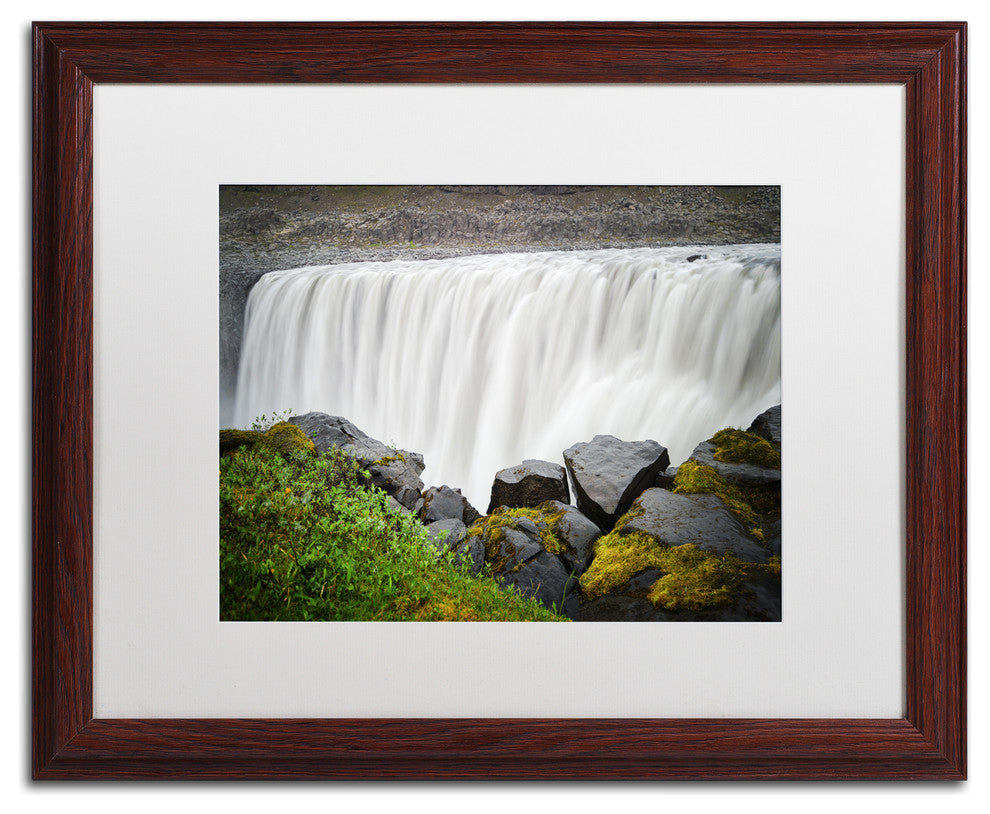Philippe Sainte-Laudy 'Painterly Falls' Matted Framed Art