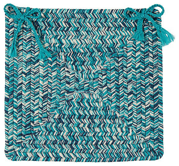 Colonial Mills Chair Pad Catalina Blue Lagoon Chair Pad