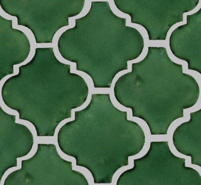 4.2x4.2 9 pcs Espanola Green Mexican Tile
