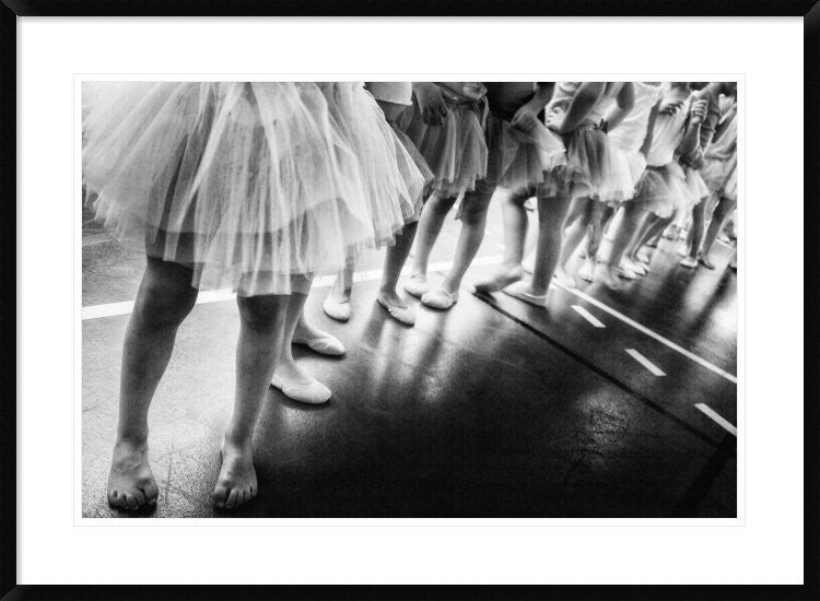 "Ballerina" Framed Digital Print by Laura Mexia, 38"x28"
