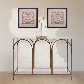 18th Century Style Bronze Console Table