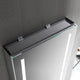 LED Mirror Medicine Cabinet With Defogger, Dimmer and Outlets, 24" Left
