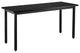 NPS Steel Fixed Height Science Lab Table, 24 X 60 X 30, Phenolic Top, Black