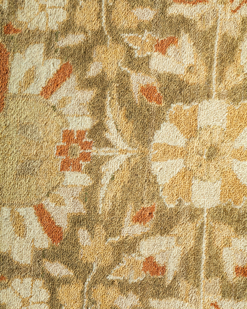 Arielle, One-of-a-Kind Hand-Knotted Area Rug Ivory, 9'3"x12'2"