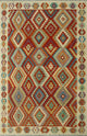 Sangat Kilim Ayobami Rust Rug